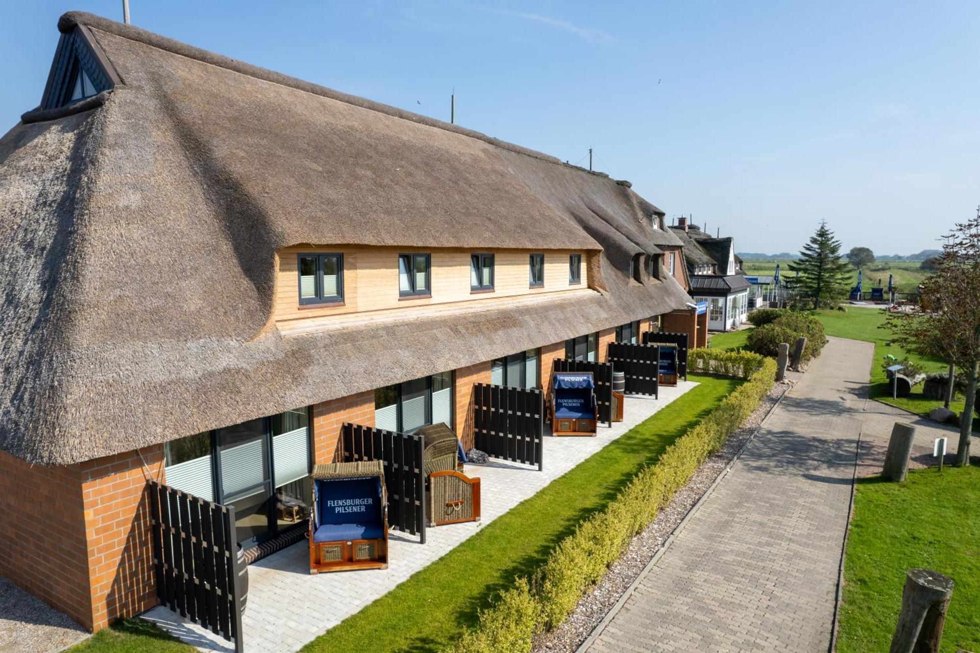 Nordsee-Hotel Arlau-Schleuse Hattstedtermarsch Екстер'єр фото